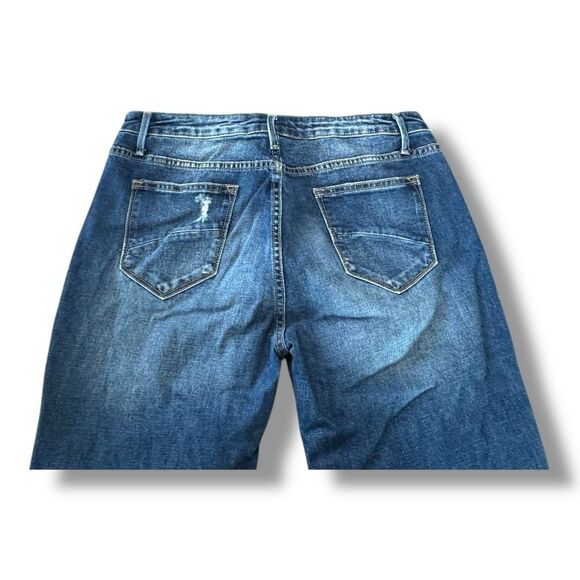 Driftwood ​Colette Floral Embroidered Denim Jeans Classic Fit Women’s Size 32 - Picture 11 of 14